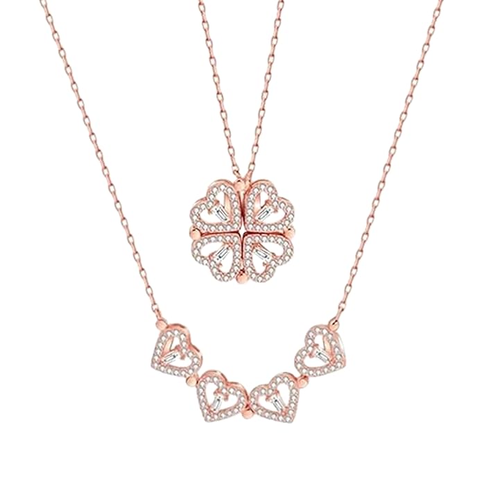Uphaarkart Anti-Tarnish Minimalist Jewellery Set for Women | Premium Necklace & Earrings Set | Modern Gold-Plated Fashion Jewellery | Elegant Gift for Women & Girls